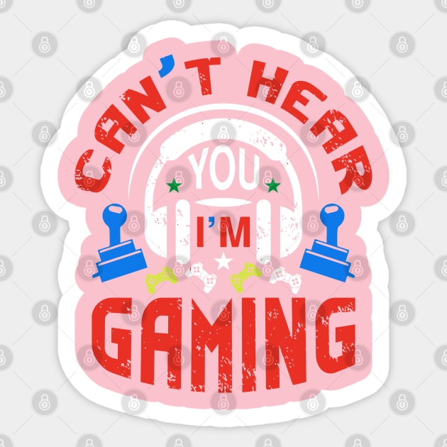 cant hear you im gaming Sticker by IbrahemHassan